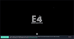 Desktop Screenshot of e4-club.de